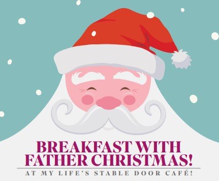 Bring your little one for Breakfast with Father Christmas!